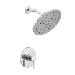 Llave para baño (trim) con regadera acabado cromado modelo cia moen