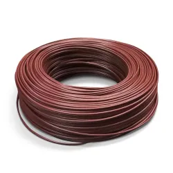 Cable pvc 2/16 spt chocolate rollo